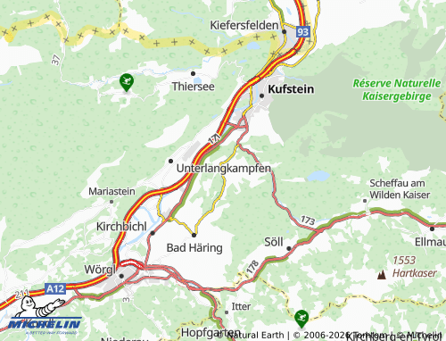 Mappa MICHELIN Schwoich - ViaMichelin