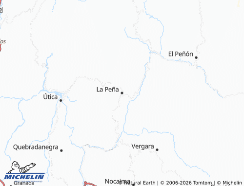 Carte MICHELIN La Peña - ViaMichelin