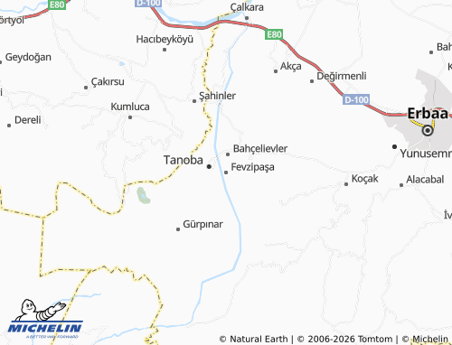 Mappa MICHELIN Fevzipaşa - ViaMichelin