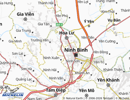 MICHELIN-Landkarte Ninh Nhất - ViaMichelin