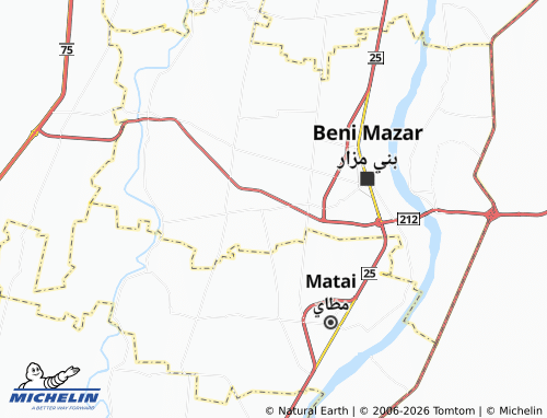 Mappa MICHELIN Abshaq al-Ghazal - ViaMichelin