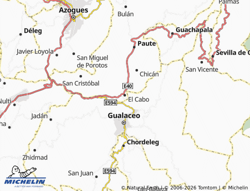 Mapa MICHELIN El Cabo - ViaMichelin