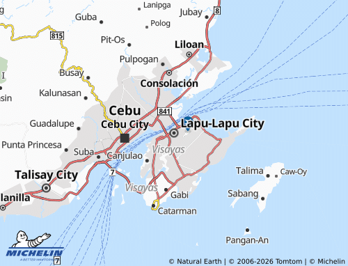 MICHELIN Lapu-Lapu City map - ViaMichelin