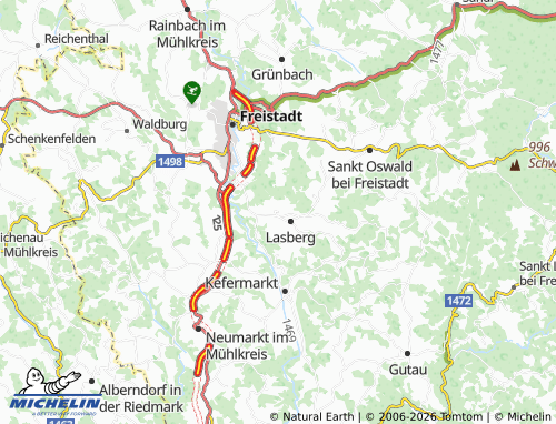 MICHELIN Edlau map - ViaMichelin