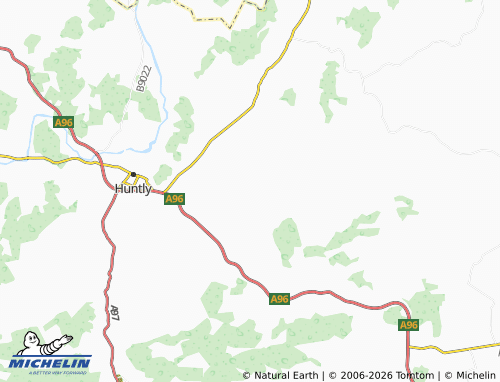 Carte MICHELIN Brideswell - ViaMichelin