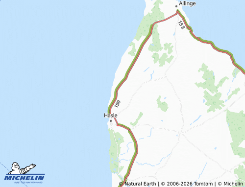 Kaart MICHELIN Vysteby - ViaMichelin