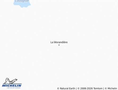Carte MICHELIN La Morandière - ViaMichelin