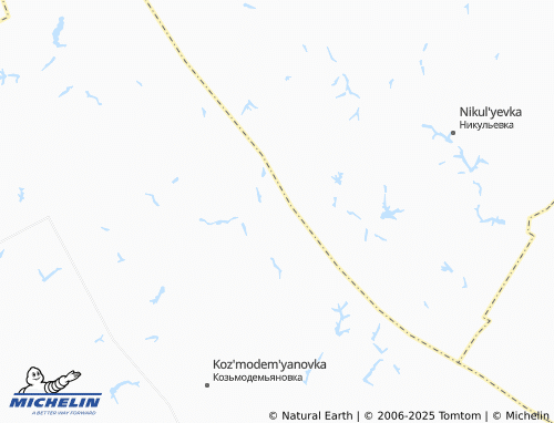 MICHELIN Kolomytovka 1-ya map - ViaMichelin