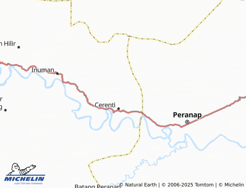 MICHELIN Koto Cerenti map - ViaMichelin