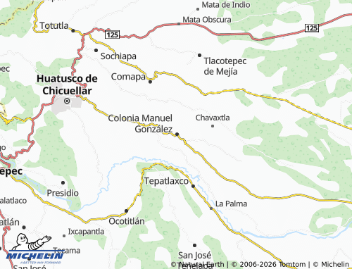 Mapa MICHELIN Manuel González - ViaMichelin