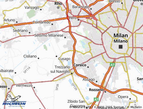 MICHELIN-Landkarte Muggiano - ViaMichelin