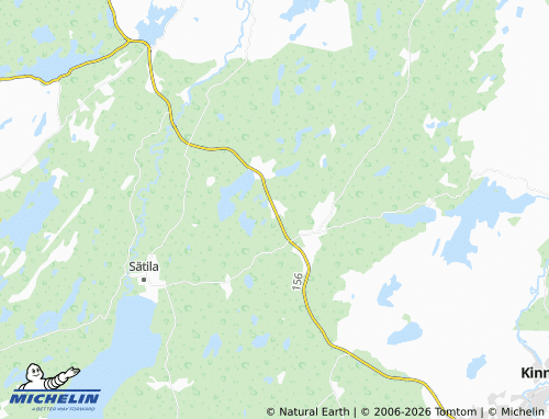 Carte MICHELIN Lillaskog - ViaMichelin