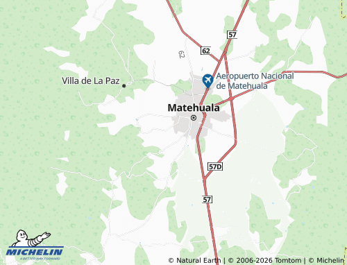 MICHELIN Ánimas II map - ViaMichelin
