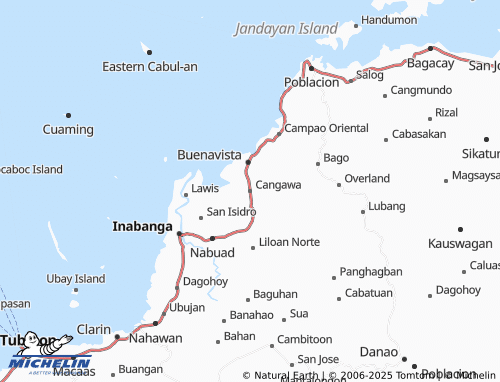 Carte MICHELIN Cangawa - ViaMichelin