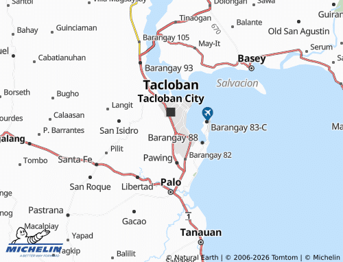 Mappa MICHELIN Barangay 95-A - ViaMichelin