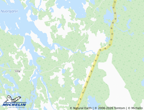 MICHELIN-Landkarte Möhkö - ViaMichelin