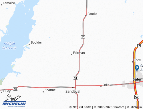 Mappa MICHELIN Fairman - ViaMichelin