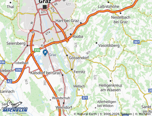 MICHELIN Hausmannstätten map - ViaMichelin