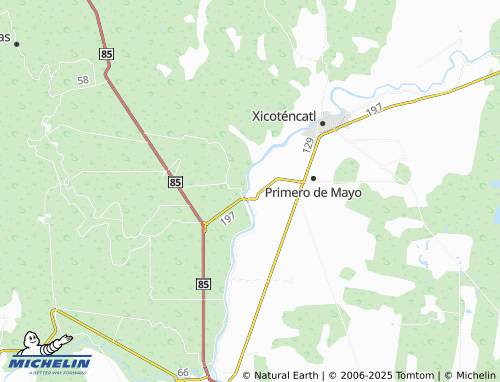 MICHELIN Francisco Villa map - ViaMichelin
