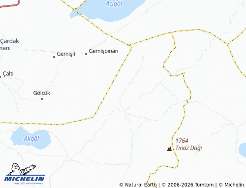 MICHELIN-Landkarte Armut - ViaMichelin
