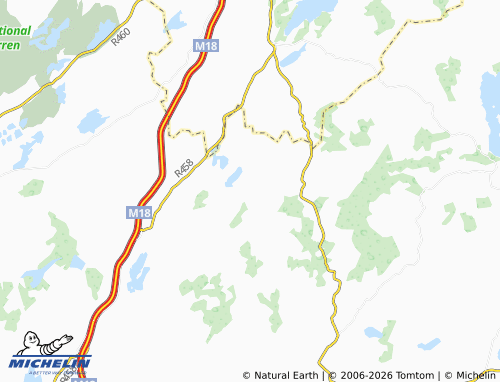 Carte MICHELIN Ballinruan - ViaMichelin