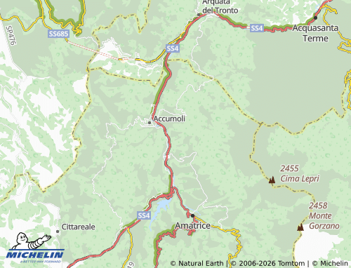 Carte MICHELIN Poggio Casoli - ViaMichelin