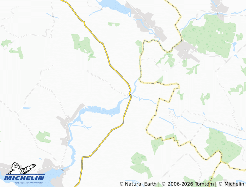 Carte MICHELIN Kudynka - ViaMichelin