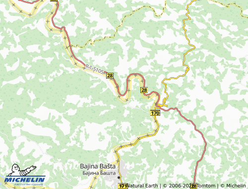 Mapa MICHELIN Okletac - ViaMichelin