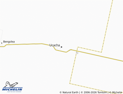 MICHELIN Ucacha map - ViaMichelin