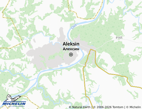 Carte MICHELIN Aleksin - ViaMichelin