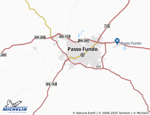 MICHELIN Vila Feroldi map - ViaMichelin