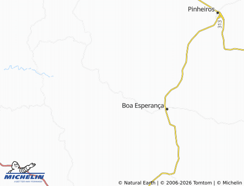 Mapa MICHELIN Santo Antônio do Pousalegre - ViaMichelin