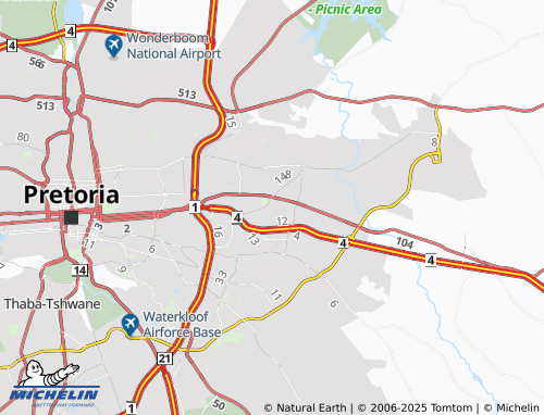 MICHELIN Meyerspark map - ViaMichelin
