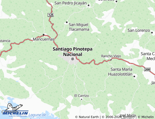 MICHELIN Del Panteón map - ViaMichelin
