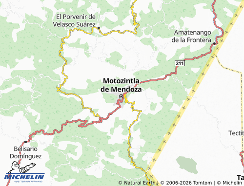 Mapa MICHELIN Emiliano Zapata - ViaMichelin