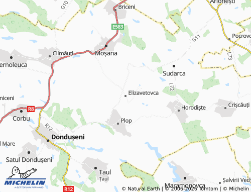 Mapa MICHELIN Elizavetovca - ViaMichelin