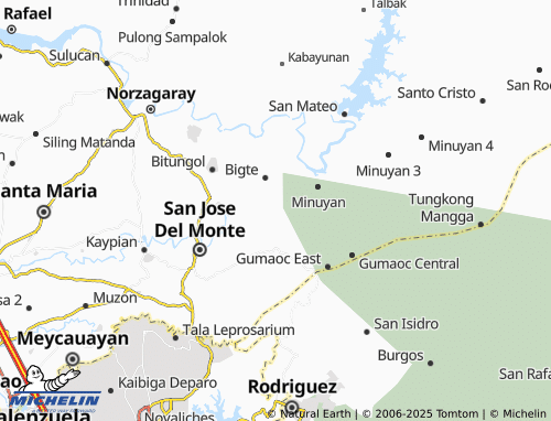 MICHELIN Francisco Homes-Guijo map - ViaMichelin