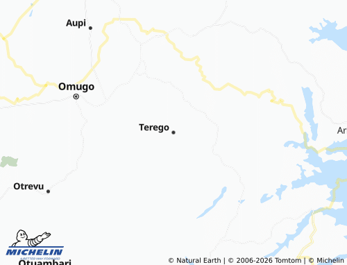 Carte MICHELIN Terego - ViaMichelin