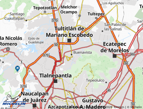 Mapa MICHELIN Buenavista - ViaMichelin