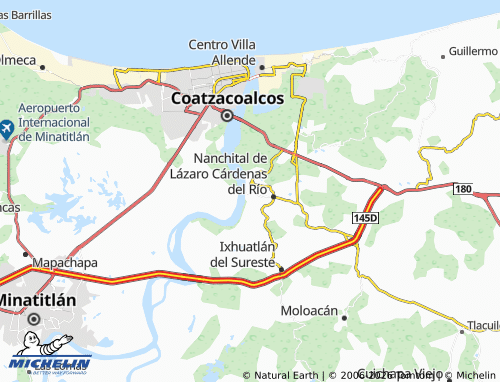 Mapa MICHELIN Principal - ViaMichelin