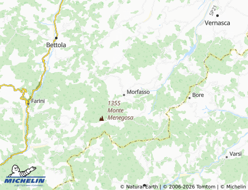 MICHELIN Morfasso map - ViaMichelin