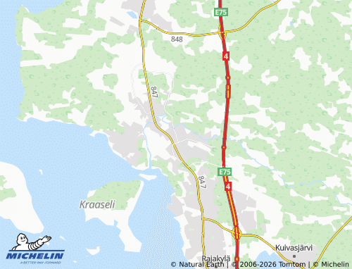 Carte MICHELIN Hietalanmäki - ViaMichelin