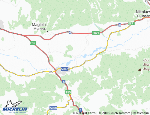 Mapa MICHELIN Yulievo - ViaMichelin