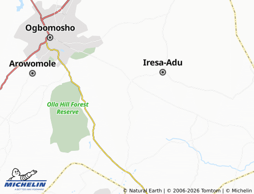 Mapa MICHELIN Adudu - ViaMichelin