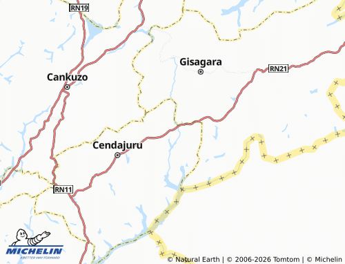 Mappa MICHELIN Muyange - ViaMichelin