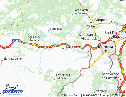 Mappa MICHELIN Rajadell - ViaMichelin