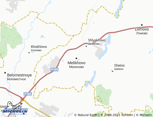 MICHELIN Melikhovo map - ViaMichelin