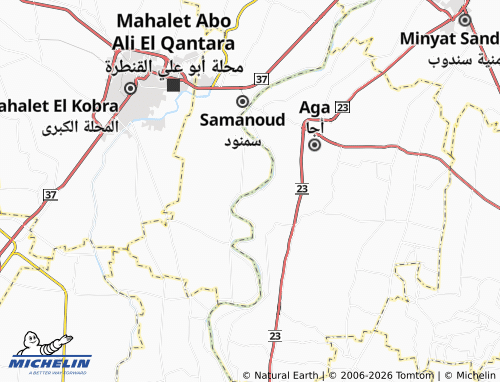 Mappa MICHELIN Abu Seer Bana - ViaMichelin