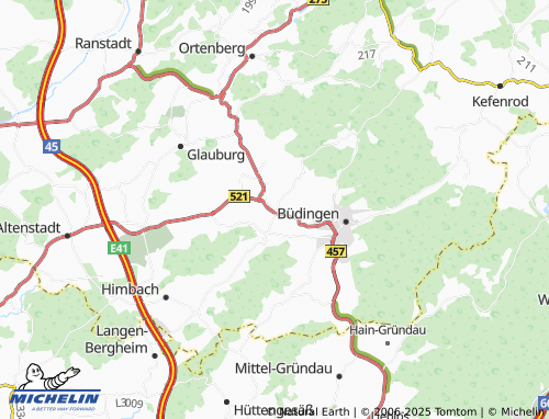 MICHELIN Büches map - ViaMichelin