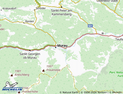 MICHELIN Sankt Egidi map - ViaMichelin
